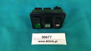 Zestaw przycisków, klawiszy pulpitu autobusu SCANIA IRIZAR CENTURY 