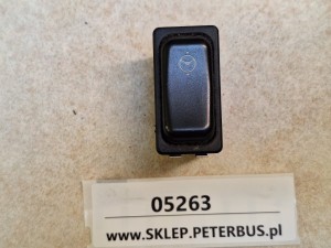 Przycisk, włącznik, klawisz z symbolem kierownicy Mercedes Citaro, nr 611 540 00 66 