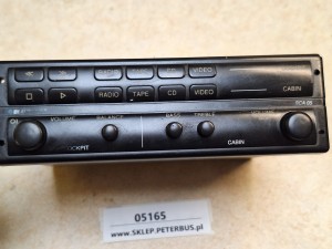 Wzmacniacz autobusowy  BLAUPUNKT BCA 05, nr 7 607 005 200 5, panel sterownia RADIO, kaseta, CD, video 
