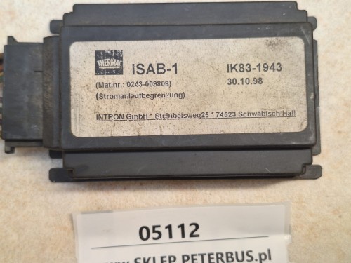 05112, Sterownik regulacji obrotów dmuchawy, nadmuchu INTRON ISAB-1, IK83-1943, BOVA  (2).jpg