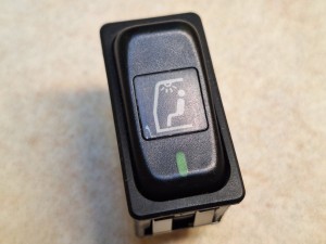 Przycisk, klawisz, włącznik deski rozdzielczej MERCEDES O550 Integro, nr  611 540 00 66, oświetlenie przestrzeni pasażerskiej, lampki nad fotelami