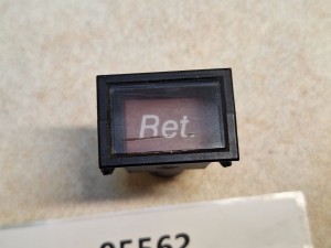 Kontrolka świetlna pulpitu MERCEDES INTEGRO, RETARDER, wraz z żarówką i gniazdem żarówki 