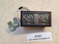 05581, Zestaw zegarów, wskaźników MERCEDES O550 Integro, dwa zegary, wskaźnik ciśnienia powietrza, układu pneumatycznego (1).jpg
