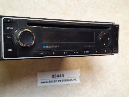 05443, Radio, odtwarzacz CD, BLAUPUNKT LONDON 120, nr 5 053 900 005 ADC120 2, model 208 BP 1300 D 6645750 (5).jpg