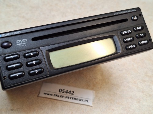 05442, Radio BLAUPUNKT CVX 02 PROFESSIONAL, 7 607 276 016, odtwarzacz DVD (2).jpg
