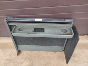 Przegroda, ścianka przy tylnych schodach, Van Hool 916 niski, półka na napoje, poręcz dla pasażerów