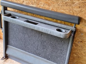 Przegroda, ścianka przy tylnych schodach, Van Hool/TEMSA, półka na napoje, PRAWA STRONA