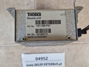 Sterownik STANDOX nagłośnienia autobusu SCANIA, Thoreb Sound unit nr 14113B-P01