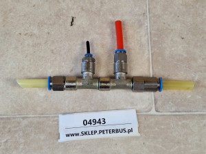 Złącze pneumatyczne, podwójne