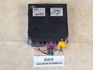 Sterownik zawieszenia pneumatycznego ECAS WABCO nr 446 170 216 0, rok produkcji 2010, ECAS 6X2/Bus, SCANIA 2010