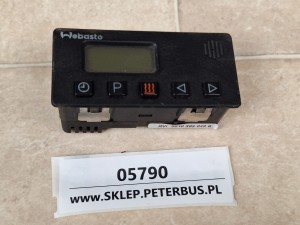 Panel sterowania ogrzewaniem postojowym RENAULT ILIADE, RVI 5010 393 049 B, 8EU 007 627-02 