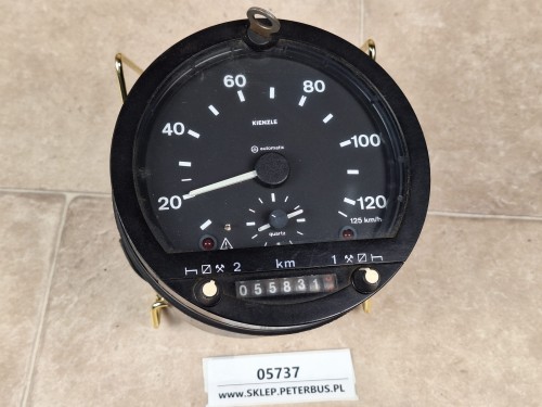 05737, Tachograf analogowy Kienzle typ 1318.27 09, rejestrujący pracę dwóch kierowców, rok produkcji 2000 (1).jpg