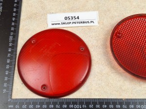 Klosz światła tylnego, tył, HELLA nr 1179 NES, mocowany na 3 śruby, BOVA Futura, TEMSA, zestaw 2 sztuki