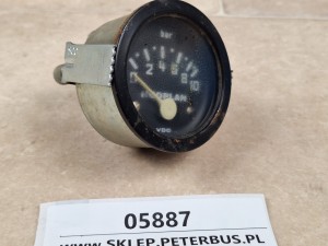 Wskaźnik ciśnienia, 10 bar,  VDO 350.473/1/10, NEOPLAN