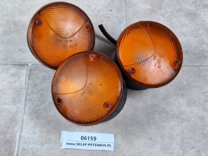 Lampa kierunkowskazu, tył, HELLA nr 1179 BL, klosz mocowany na 3 śruby, BOVA Futura, TEMSA