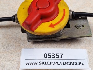 Zawór awaryjnego otwierania drzwi autobusu Mercedes O550 Integro, BOSCH 484 351 012