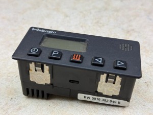 Panel sterowania ogrzewaniem postojowym RENAULT ILIADE, RVI 5010 393 049 B, 8EU 007 627-02 