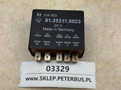 03329, Przekaźnik kierunkowskazów MAN nr 81.25311.0023, przerywacz (1).jpeg