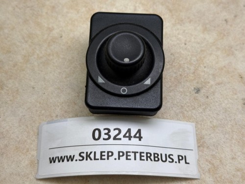 03244, Pokrętło sterowania lusterkami elektrycznymi autobusu RENAULT ILIADE, nr 5010271228  (1).jpeg