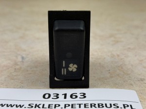 Klawisz, przycisk, włącznik nawiewów 2-stopniowy, MAN, DAV 24 602,