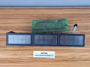 Zestaw wyświetlaczy deski rozdzielczej IRISBUS AXER, wraz z płytką sterującą nr B1402415 