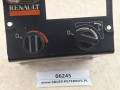 06245, Panel sterowania ogrzewaniem, nawiewem RENAULT, dwa pokrętła,  (2).jpg