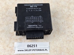 Sterownik, przekaźnik, przerywacz kierunkowskazów PROKOM ME-175, SCANIA IRIZAR 