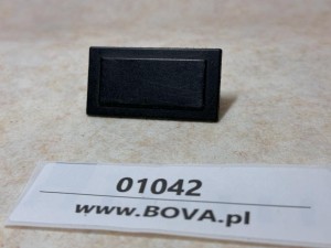 Zaślepka klawisza, przełącznika deski rozdzielczej autobusu EOS Coach 
