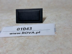 Zaślepka klawisza, przełącznika deski rozdzielczej autobusu EOS Coach 