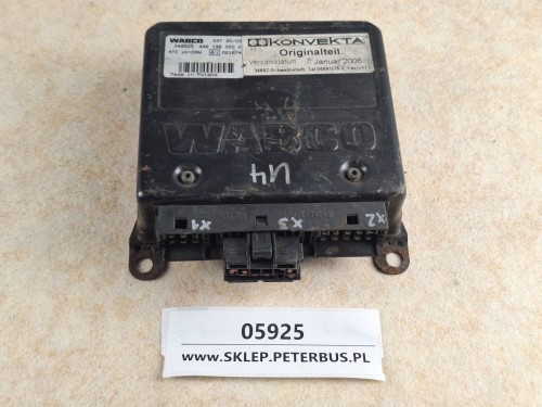 05925, Sterownik klimatyzacji, podstacja WABCO 446 196 000 0, MAN ATC UV-CAN, KONVEKTA (6).jpg