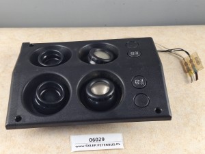 Panel oświetlenia i nawiewów nad fotelem pasażera BOVA EURO 2