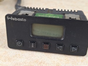Panel sterowania ogrzewaniem postojowym WEBASTO, HELLA numer 8EU 007 427-05, 24V, 46026A