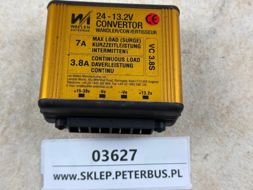 03627, Przetwornica, reduktor napięcia WALLEN 24-13.2V, VS 3.8S, RENAULT ILIADE DCI (4).jpeg