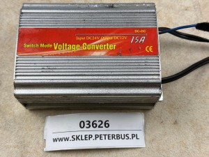 Przetwornica, reduktor napięcia DC24V - DC 12V, RENAULT ILIADE DCI 