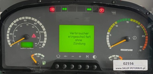 02556a, Deska rozdzielcza, zegary, pulpit, panel zegarów NEOPLAN N316 SHD, 1570.84.001.00, VDO 1571.0301000100, 1366.10010001, wersja 2.0,  - GWARANCJA - 100% sprawna.jpeg