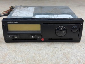 Tachograf cyfrowy  Siemens 1381.1070000030, rok produkcji 2008, 24V