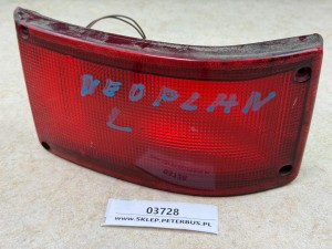 Światło, lampa tył, lewa, NEOPLAN N316, czerwona
