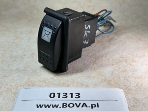 Włącznik, przycisk, klawisz oświetlenia BOVA EURO 3, Futura, FHD, FLD