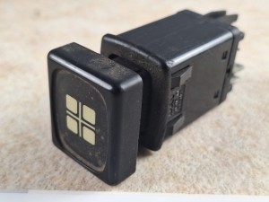 Klawisz, przycisk, włącznik deski rozdzielczej autobusu RENAULT FR1 