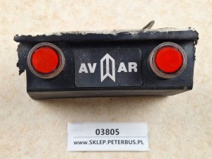 Przyciski, klawisze otwierania drzwi Telemecanique Z..-BW06, ZB2BE101, nr 420 438, zestaw 2 sztuk + osłona montażowa RENAULT FR1