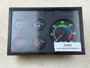 Zegary deski rozdzielczej VOLVO 7700, VDO nr 2 136 147, 24V 110.008/444/024, EG 40/179, 5 zegarów
