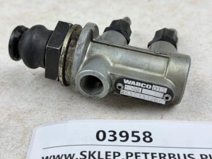 Zawór trójdrożny, WABCO 4630131280, VAN HOOL 815 CL, zawór wielodrożny