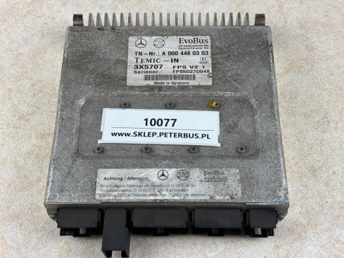 10077, Sterownik, moduł FPS V2.1 EvoBus, Mercedes, numer A 000 446 03 03, TEMIC 3X5707 (8).jpeg