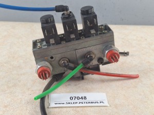 Elektrozawór otwierania drzwi WABCO nr 4726000220, SCANIA, SETRA 415, Mercedes Travego, nr 472 600 010 6