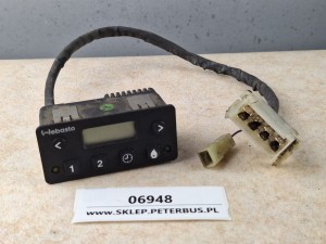 Sterownik, panel sterownia ogrzewaniem postojowym WEBASTO nr 466.387, RENAULT ILIADE