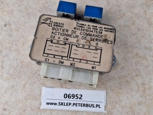 Skrzynka sterująca siłownika zamka CRESTO 1696001, RVI 5010347538, RENAULT ILIADE 