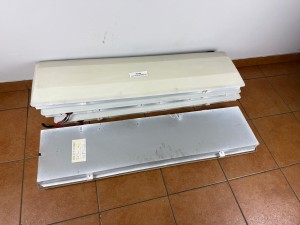 Oświetlenie wewnętrzne Mercedes O 407, lampa podsufitowa autobusu, klosz