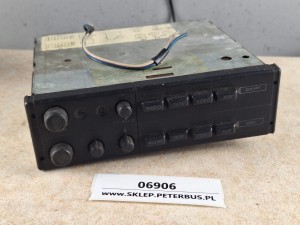 Wzmacniacz autobusowy  BLAUPUNKT BCA 08, nr 7 607 804 010, panel sterownia RADIO, kaseta, CD, video 