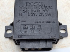 Przekaźnik, przerywacz kierunkowskazów BOSCH 0 335 215 156