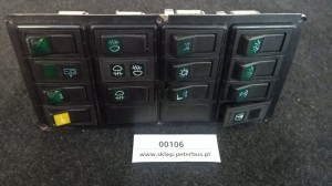 Zestaw przełączników z pulpitu kierowcy TEMSA SAFARI